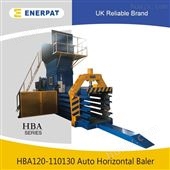 HBA120-110130全自动工业垃圾打包机使用效果
