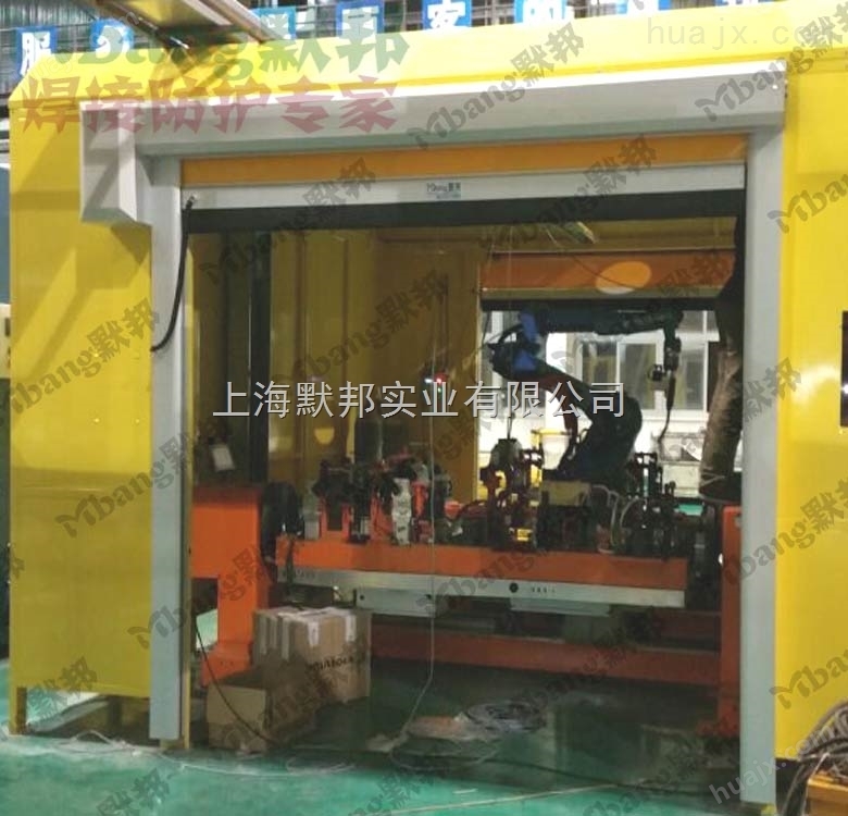 上海默邦定制机器人安全高速门