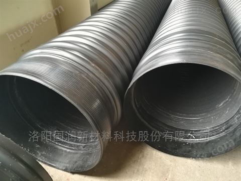 许昌HDPE钢带缠绕管厂家，钢带排水管价格