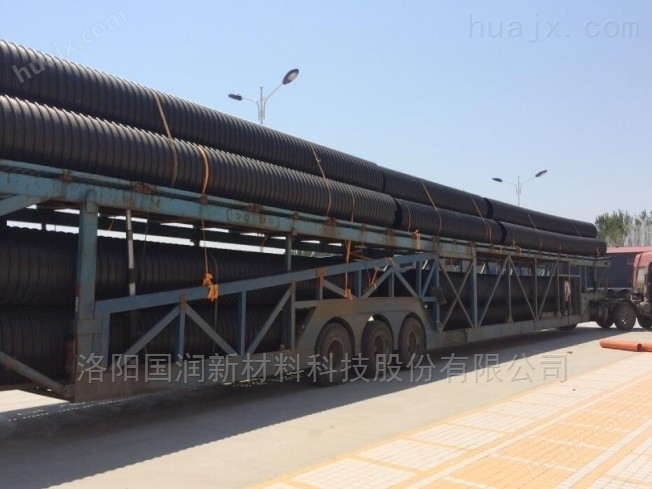 三门峡钢带聚乙烯管厂家，HDPE钢带缠绕管