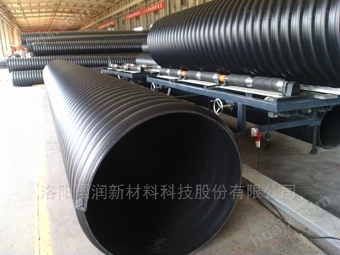 河南钢带聚乙烯排污管厂家，高强度波纹管