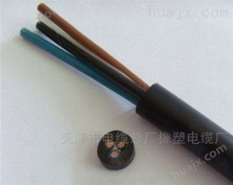 矿用轻型橡胶软电缆MYQ-3X2.5+1X2.5