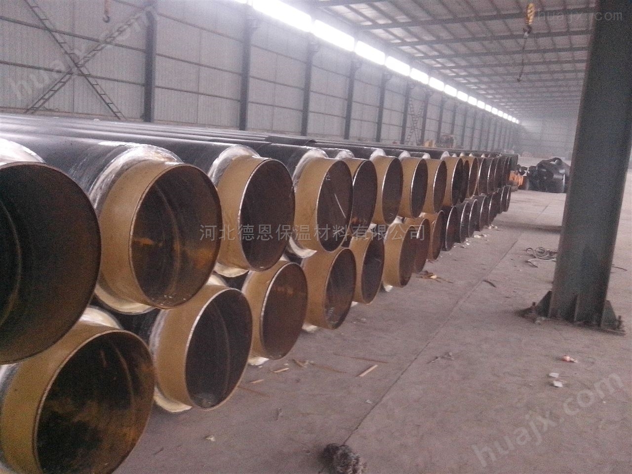 厂家生产塑套钢耐高温保温管 蒸汽管结构