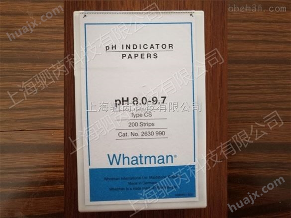 GE Whatman 沃特曼 精密pH试纸，pH 8.0-9.7